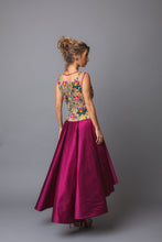 Load image into Gallery viewer, Embroidered Pleated Gown